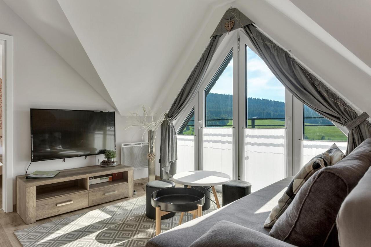 Family Apartments Klinovec Loučná pod Klínovcem Exteriör bild