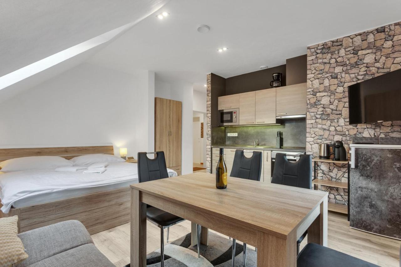 Family Apartments Klinovec Loučná pod Klínovcem Exteriör bild