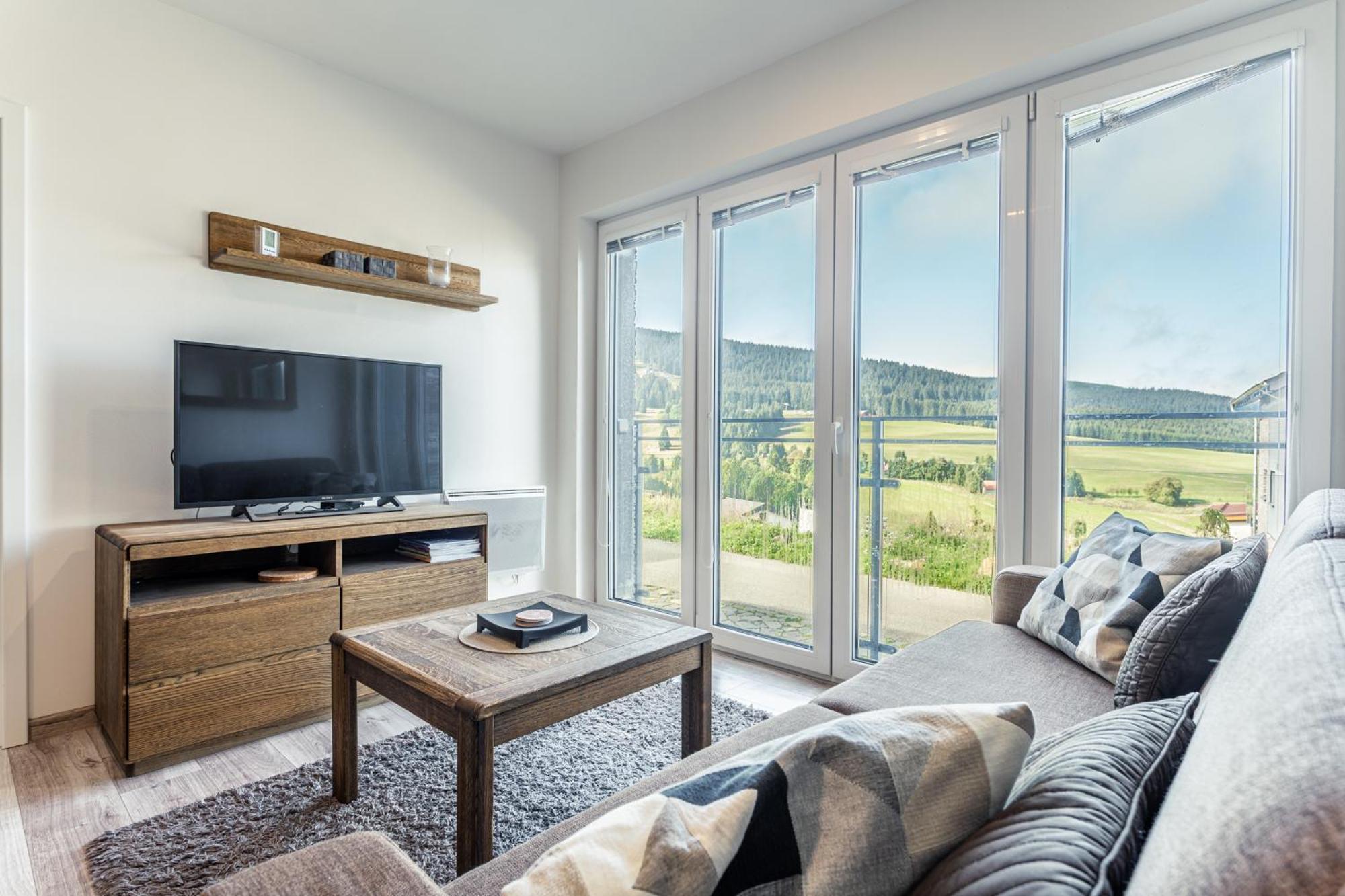 Family Apartments Klinovec Loučná pod Klínovcem Exteriör bild